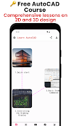 Learn AutoCAD: 2D, 3D Tutorial постер