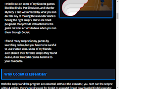 Codex Executor screenshot 4