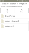 Strings XML filter tool โปสเตอร์
