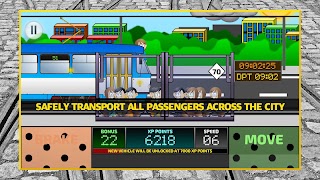 Tram Driver Simulator 2D captura de pantalla 1