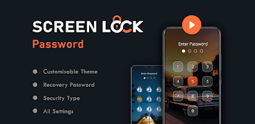 Screen Lock - Time Password-poster