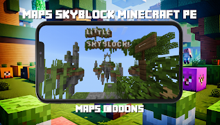 Maps Skyblock Minecraft PE screenshot 4