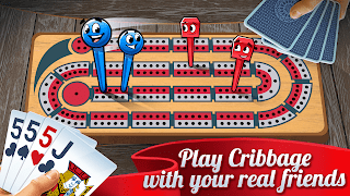 برنامه‌نما Ultimate Cribbage: Card Board عکس از صفحه
