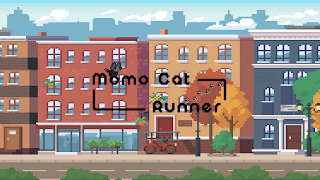 Momo Cat Runner poster