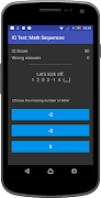 IQ TEST: Math sequences! Ekran Görüntüsü 1