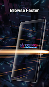 Osiris: Private Web Browser الملصق