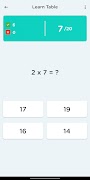 Maths Multiplication Tables 截图 2