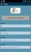 Universal Lotto Generator capture d'écran 6