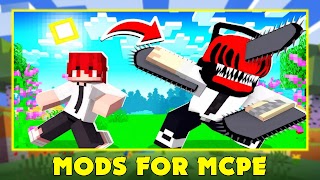 Chainsaw Man Mod for Minecraft poster