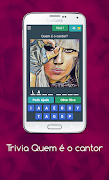 TRIVIA -  QUEM É O CANTOR ? โปสเตอร์