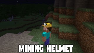 Mining Helmet Mod Minecraft PE Ekran Görüntüsü 1