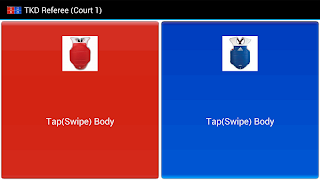 برنامه‌نما TKD Scoring WiFi Client عکس از صفحه