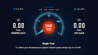 برنامه‌نما Internet Speed Test عکس از صفحه