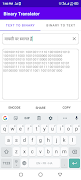 Simple Binary Code Translater capture d'écran 1
