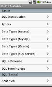 Poster SQL Pro Quick Guide Free