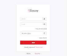 برنامه‌نما Sosay عکس از صفحه