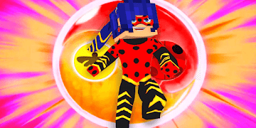 Noir Lady Bug Mod for Minecraf скриншот 2