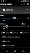برنامه‌نما Head-Up Screen عکس از صفحه