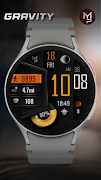 GRAVITY - Watch face poster