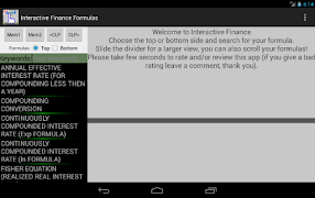 Finance Formulas PRO تصوير الشاشة 5