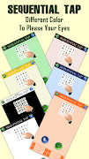 Sequential Tap - Schulte Table ภาพหน้าจอ 2