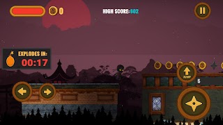 Ninja Runner: Rooftop Rush syot layar 5