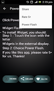 Power Button FlashLight imagem de tela 5