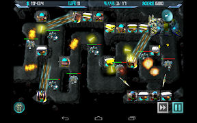 Galaxy Robot Defense تصوير الشاشة 5