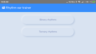 Rhythm ear trainer पोस्टर