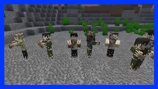 Zombie Survival Mod Minecraft Cartaz