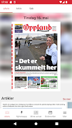 Oppland Arbeiderblad eAvis poster