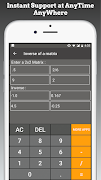 Matrix Inversion Calculator imagem de tela 3