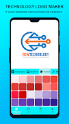 Technology Logo Maker-Creator imagem de tela 4