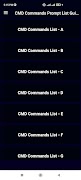 CMD Commands Prompt List Guide 포스터