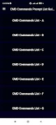 CMD Commands Prompt List Guide โปสเตอร์