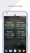 GLOBE: World clock and widget Screenshot 3