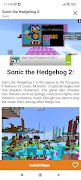 برنامه‌نما Maps Sonic for Mcpe عکس از صفحه