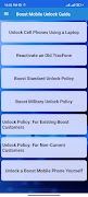 Boost Mobile Unlock Guide 스크린샷 3