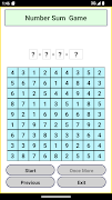 Number Sum Game تصوير الشاشة 5