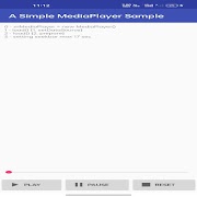 برنامه‌نما MediaPlayer عکس از صفحه