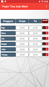 Auto Silence Namaz (Salat) Tim ภาพหน้าจอ 4