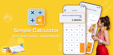 Poster Simple Calculator: GPA & Math