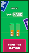 Letter Sort 3D ảnh chụp màn hình 1