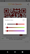 برنامه‌نما QR Code Generator عکس از صفحه