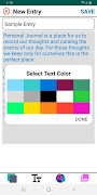 Personal Journal 截图 2
