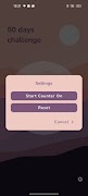برنامه‌نما Challenge Tracker - 100 days عکس از صفحه