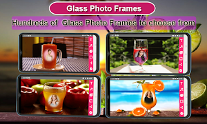 Glass & Juice Frame Editor syot layar 5