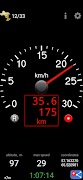 GNSS speedometer screenshot 2