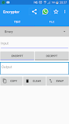 Encryptor - Text & File encryption! ảnh chụp màn hình 4