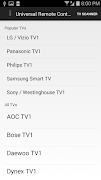 Universal Remote Control F screenshot 2